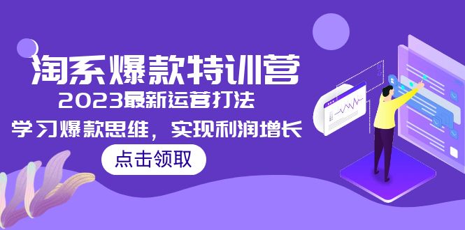 2023淘系爆款特训营,2023最新运营打法,学习爆款思维,实现利润增长-天行资源库