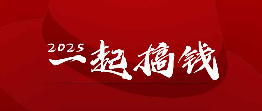 2025年,请“不择手段”去搞钱!-天行资源库
