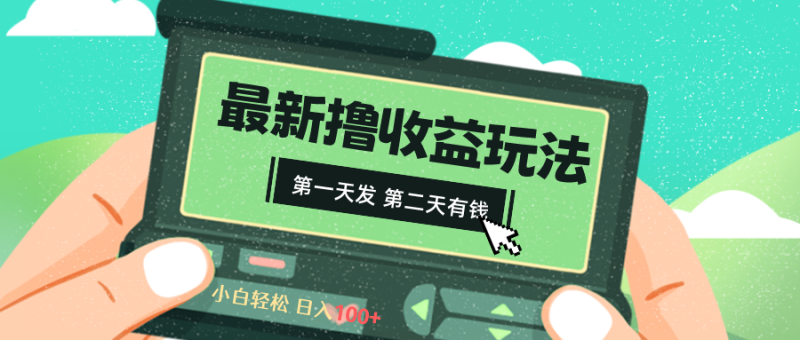 2024最新撸视频收益玩法，第一天发，第二天就有钱-天行资源库
